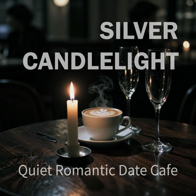 Silver Candlelight. Quiet Romantic Date Cafe cover art