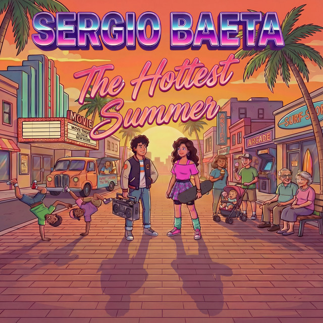 Album artwork for The Hottest Summer by Sergio Baeta