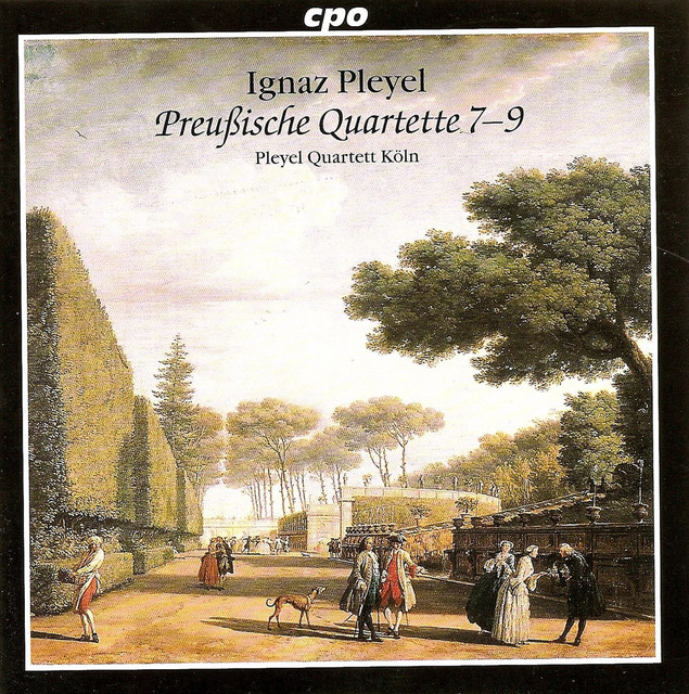 Pleyel: Preussische Quartette 1-3 cover art
