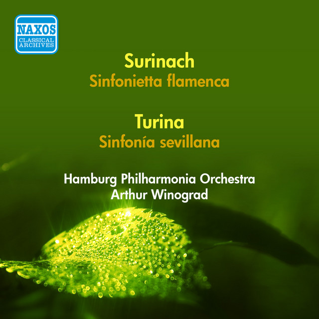 Surinach, C.: Sinfonietta Flamenca / Turina, J.: Sinfonia Sevillana (Winograd) (1957) cover art