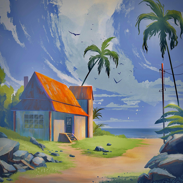 Обкладинка: House By The Ocean — Vens Adams