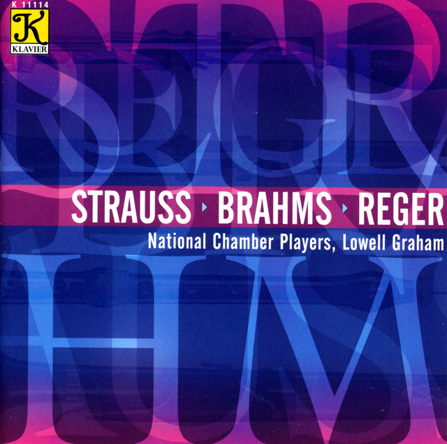 National Chamber Players: Strauss, Reger, Brahms cover art
