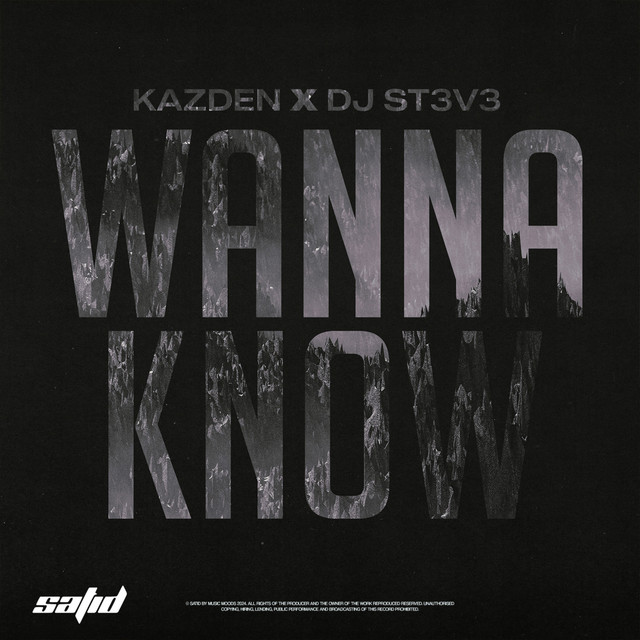 Wanna Know cover art