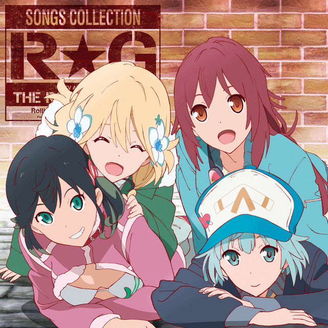 TVアニメ「ローリング☆ガールズ」ソング集 「英雄にあこがれて」 THE ROLLING GIRLS cover art