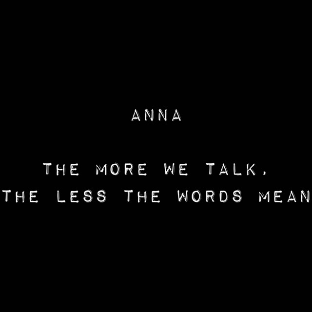 The More We Talk, the Less the Words Mean cover art