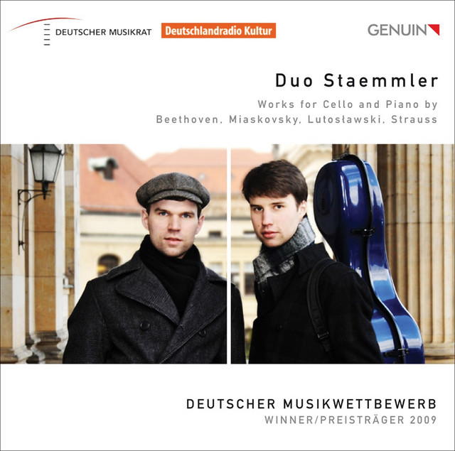 Duo Staemmler - Works for Cello and Piano by Beethoven, Myaskovsky, Lutoslawski, Strauss