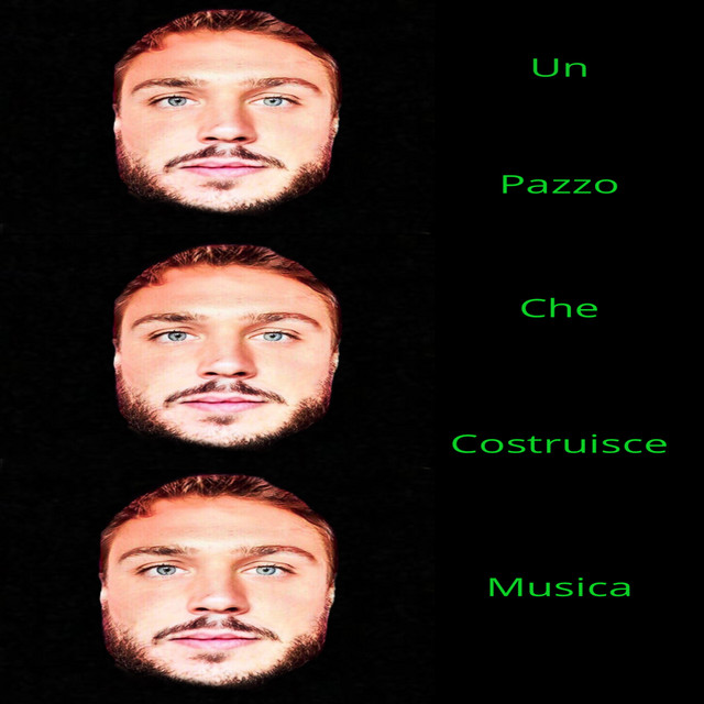 un pazzo che costruisce musica cover art