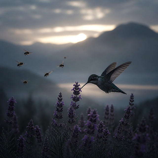 Morning Wing Echo & Buzzing