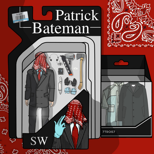 Patrick Bateman cover art