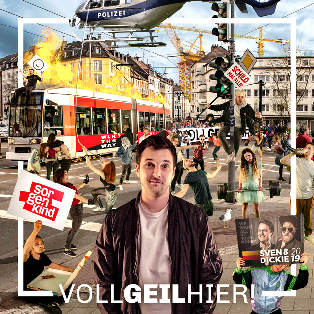 Voll geil hier cover art