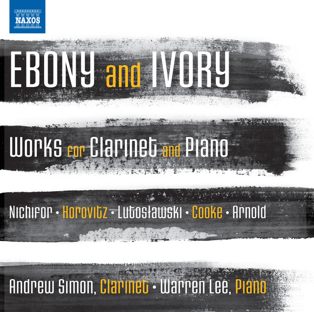 Ebony and Ivory - Works for Clarinet and Piano cover art