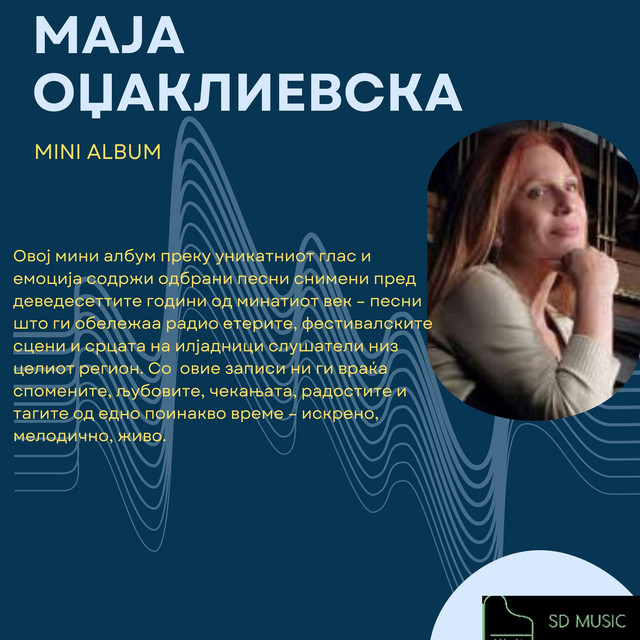 Maja Odzaklievska cover art