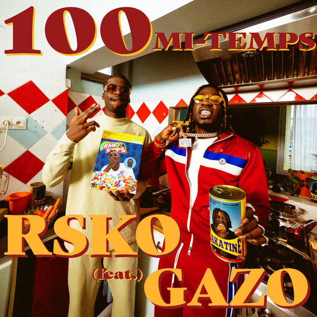 Pochette de 100 Mi-Temps (feat. Gazo) de 2022
