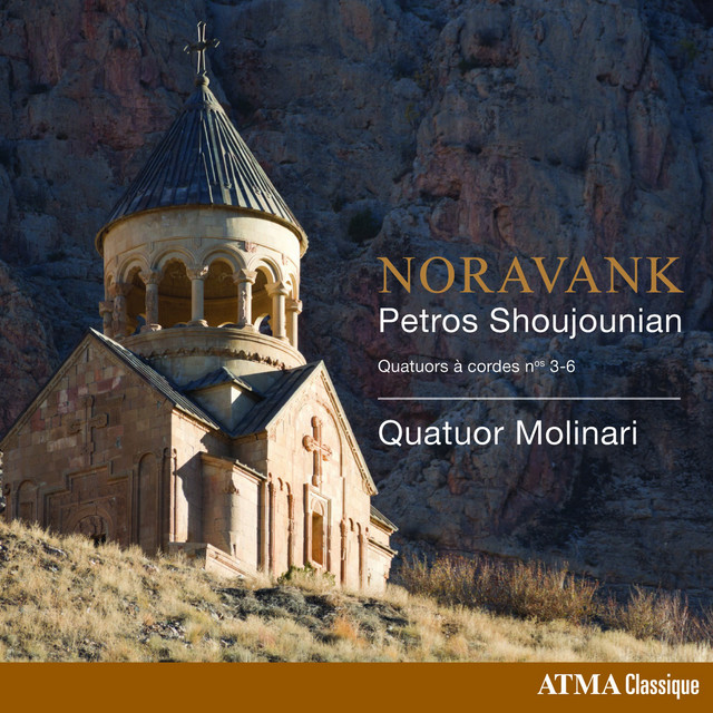 Noravank: Quatuors à cordes Nos. 3-6 — Petros Shoujounian