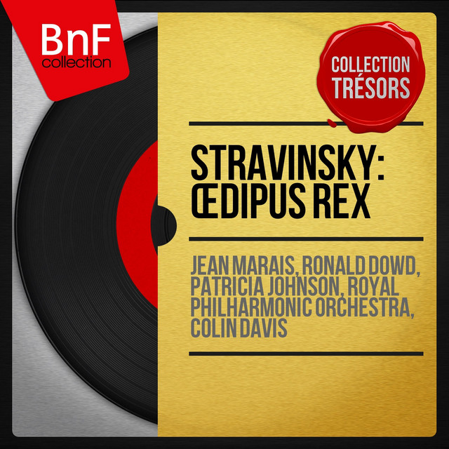 Stravinsky: Œdipus rex (Collection trésors, mono version) cover art