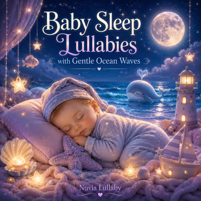 Baby Sleep Lullabies with Gentle Ocean Waves