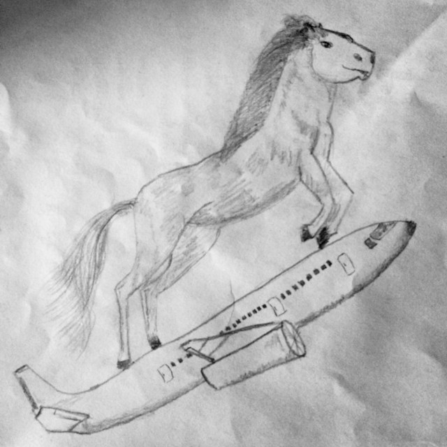 Horses on Airplanes