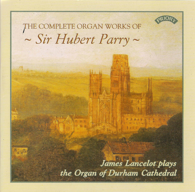 A Little Organ Book in Memory of Hubert Parry: No. 4, — cover art