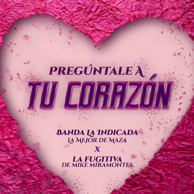 Album cover for Pregúntale A Tu Corazón by Banda La Indicada La Mejor De Mazatlán Sinaloa
