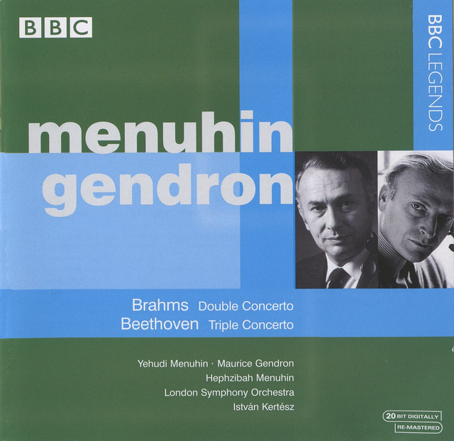Menuhin & Gendron - Beethoven: Triple Concerto - Brahms: Double