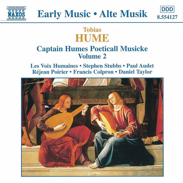 Hume: Captain Humes Poeticall Musicke, Vol. 2 cover art