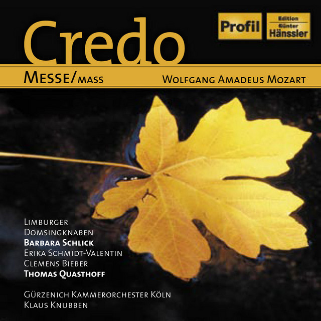 Te Deum, K. 141 cover art