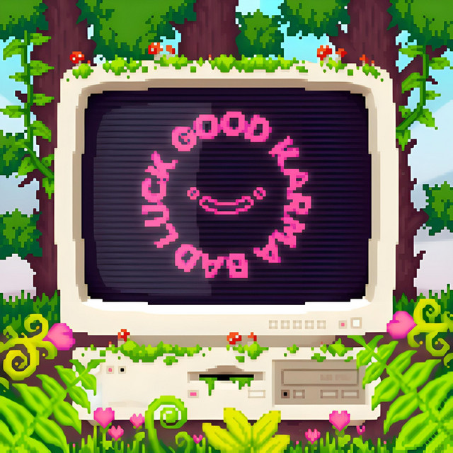 BAD LUCK GOOD KARMA cover