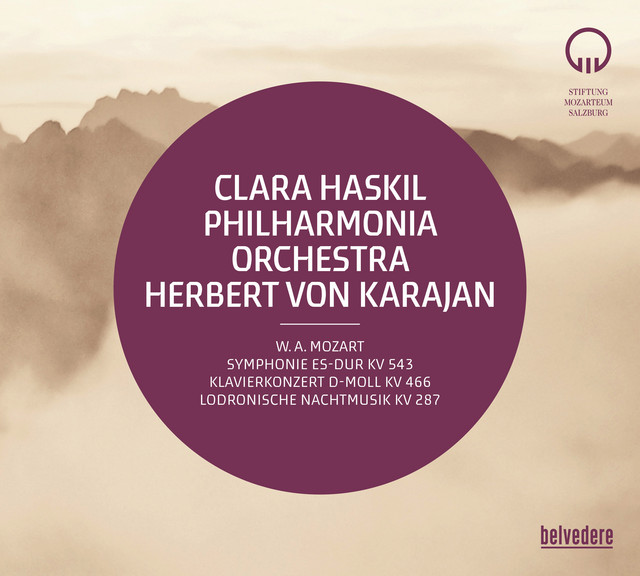 Mozart: Symphony No. 39, K. 543, Piano Concerto No. 20, K. 466 & Divertimento No. 15, K. 287 cover art