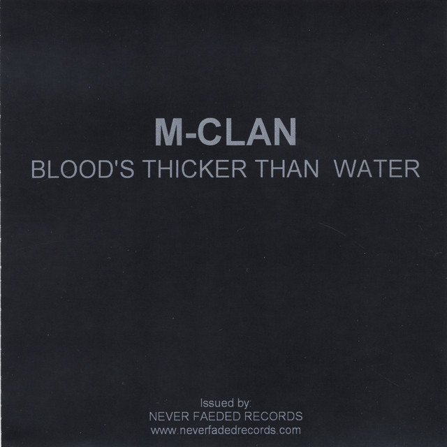 Bloods Thickers Than Water cover
