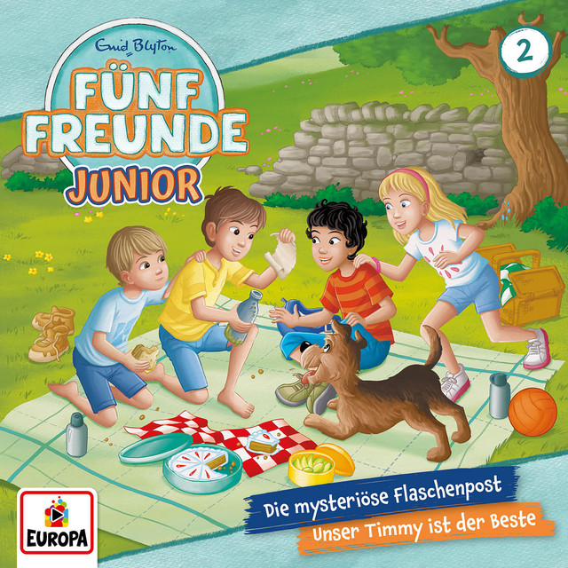 Cover: Die mysteriöse Flaschenpost/Unser Timmy ist der Beste