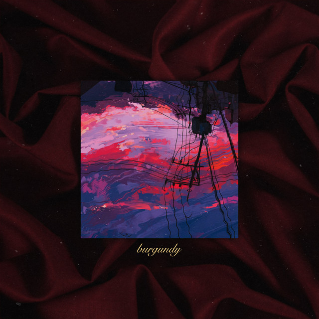 Burgundy cover art