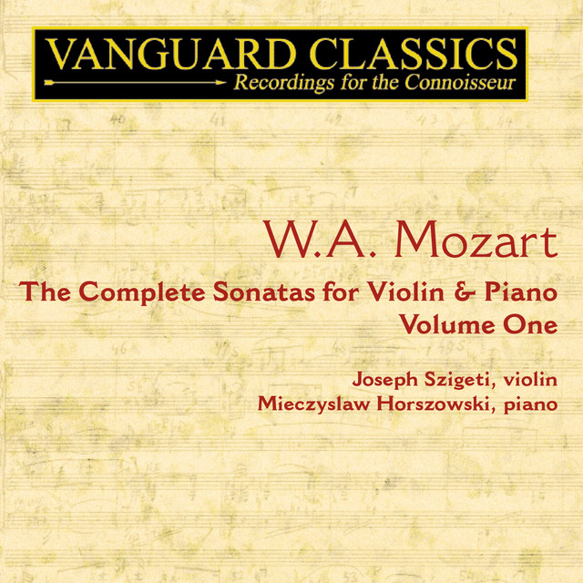 Mozart: The Complete Sonatas for Violin & Piano, Vol. 1 cover art