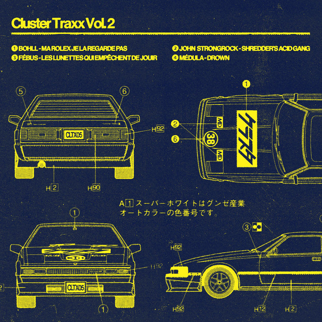 Cluster Traxx Vol.2 cover art