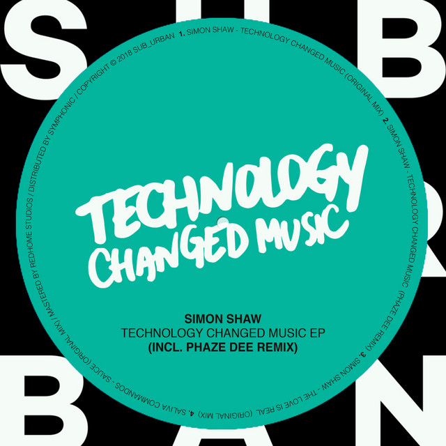 Technology Changed Music - Phaze Dee Remix album art