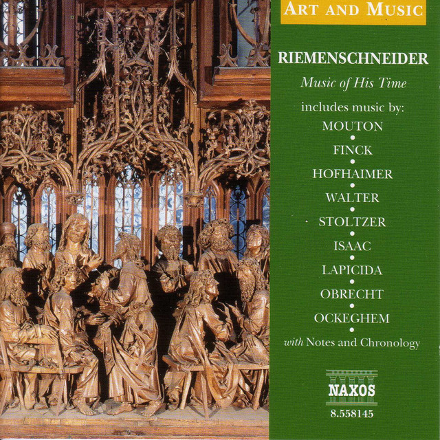 Art & Music: Riemenschneider - Music of His Time cover