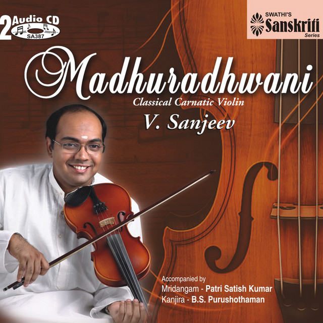 Madhuradhwani – Classical Carnatic Violin cover art