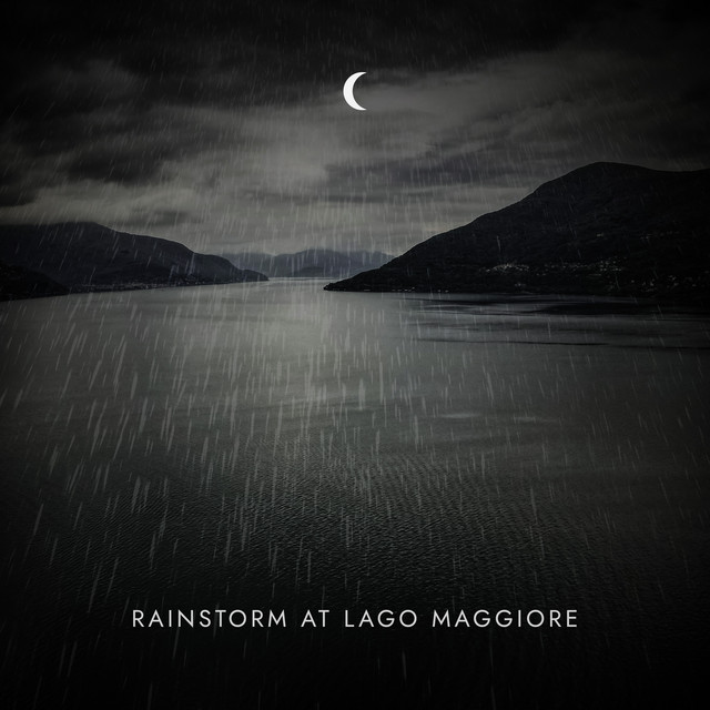 Rainstorm At Lago Maggiore by Edy Boman
