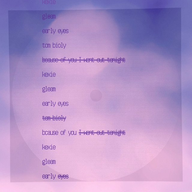 bcause of you album art