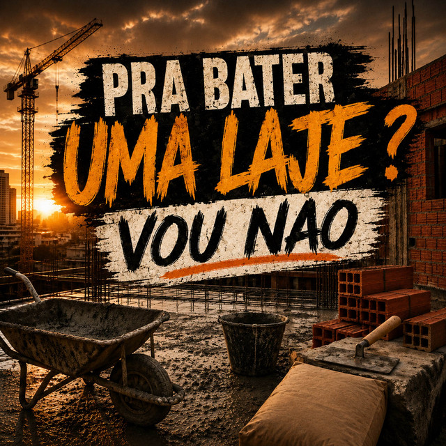 PRA BATER UMA LAJE VOU NAO