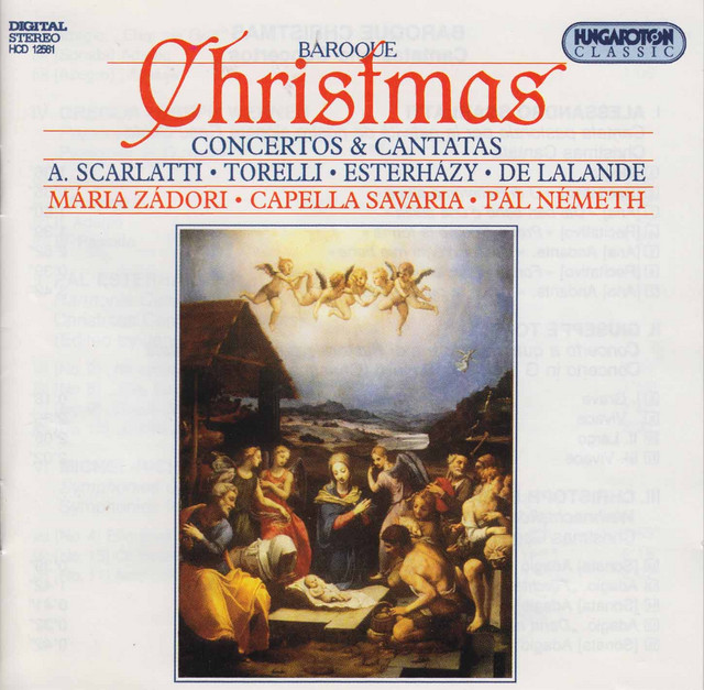 Baroque Christmas cover