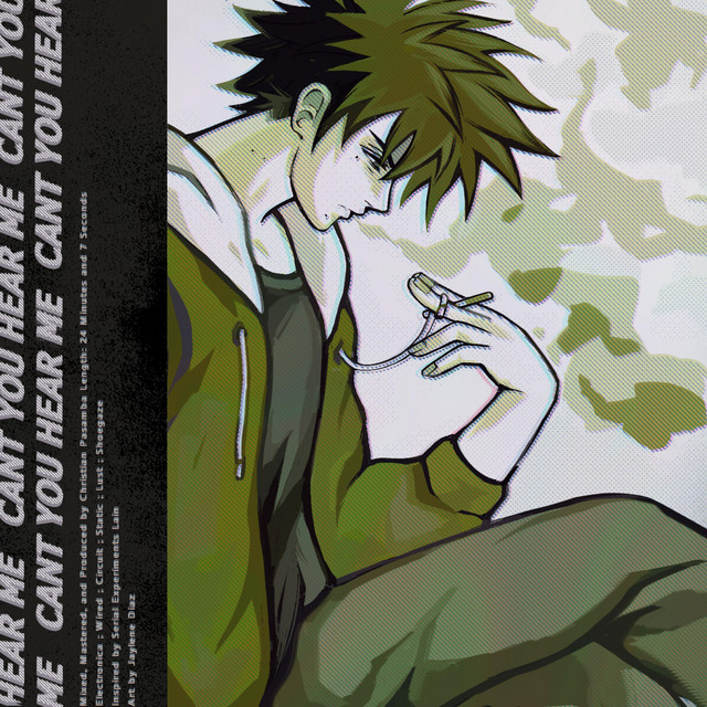 can't you hear me? cover art