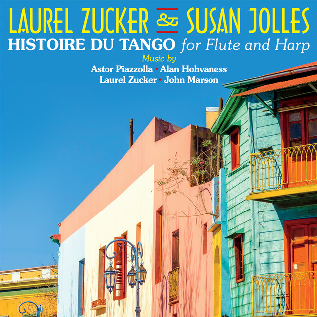 Histoire Du Tango for Flute and Harp cover art
