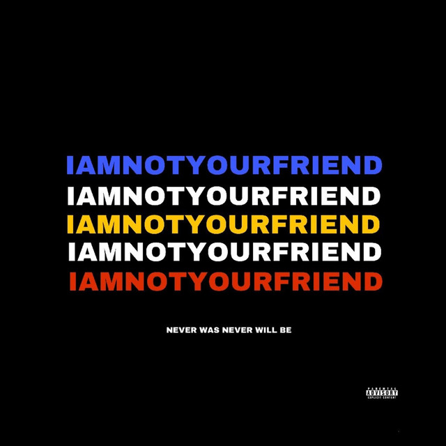 I Am Not Your Friend cover art