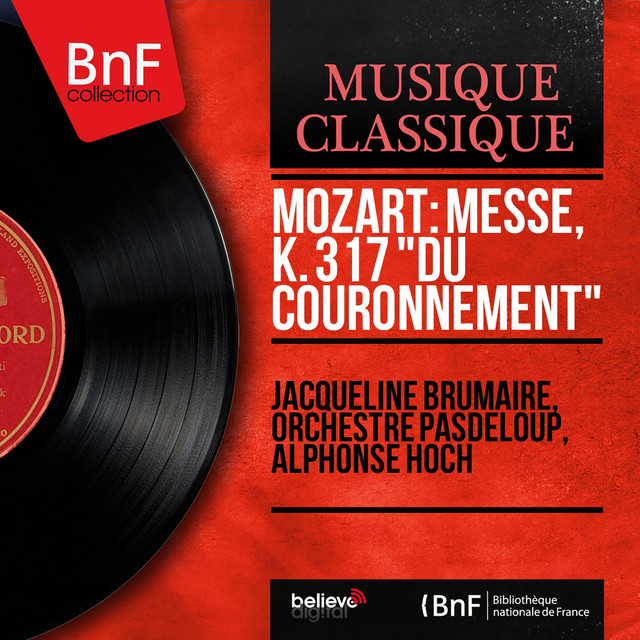 Mozart: Messe, K. 317 "Du couronnement" (Mono Version) cover art