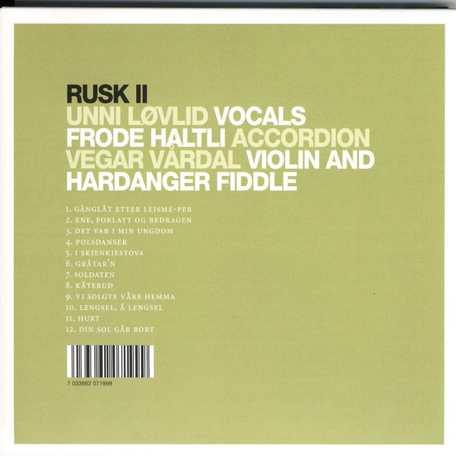 Rusk II cover art