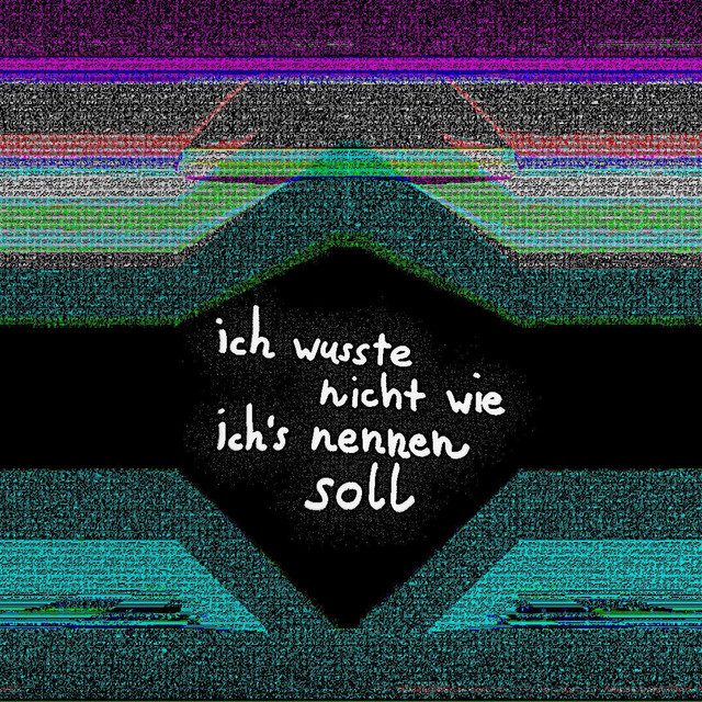 Ich wusste nicht wie ich's nennen soll cover art