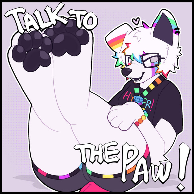 Cover artwork for TALK 2 THE PAW!