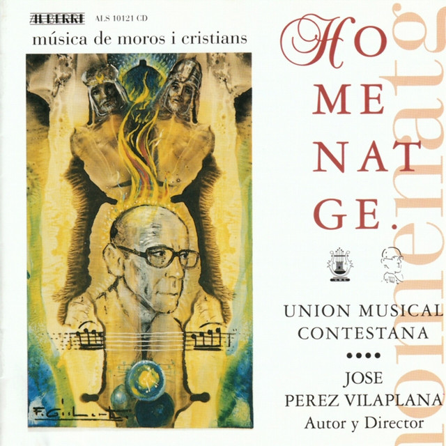 J. Pérez Vilaplana: Música de Moros y Cristianos - Homenatge cover art