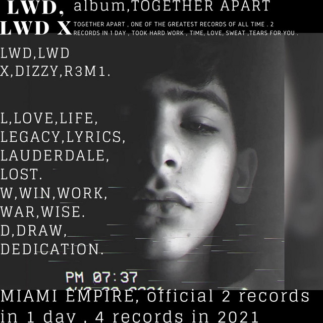 TOGETHER OR APART cover art