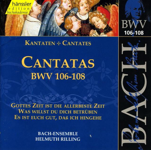 Bach, J.S.: Cantatas, Bwv 106-108 cover